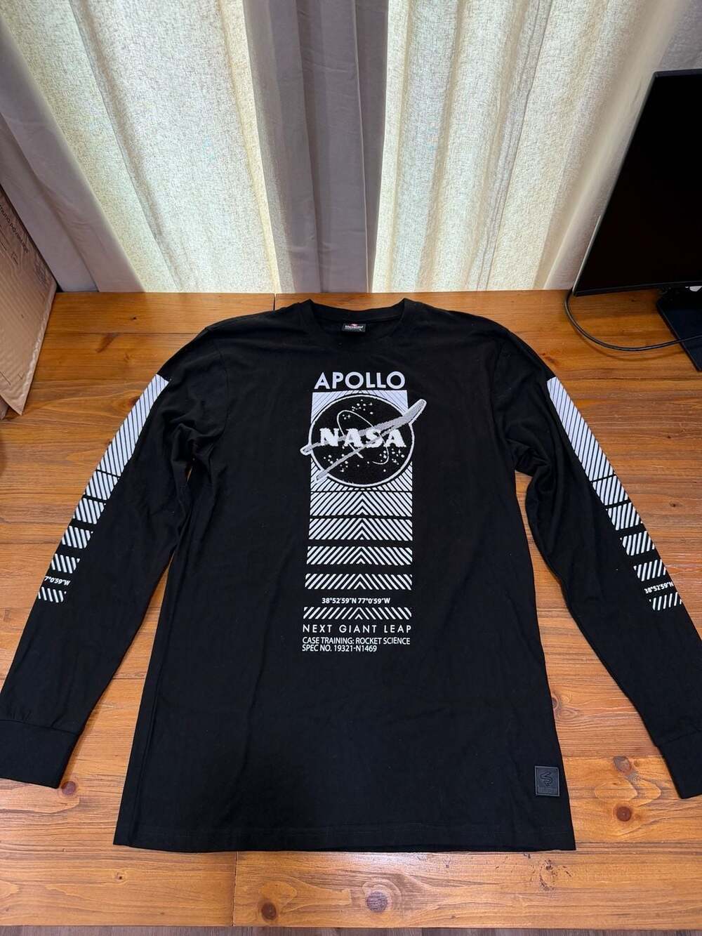 Southpole Apollo NASA Graphic Long Sleeve T-Shirt